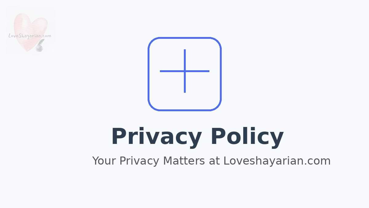 loveshayarian privacy policy