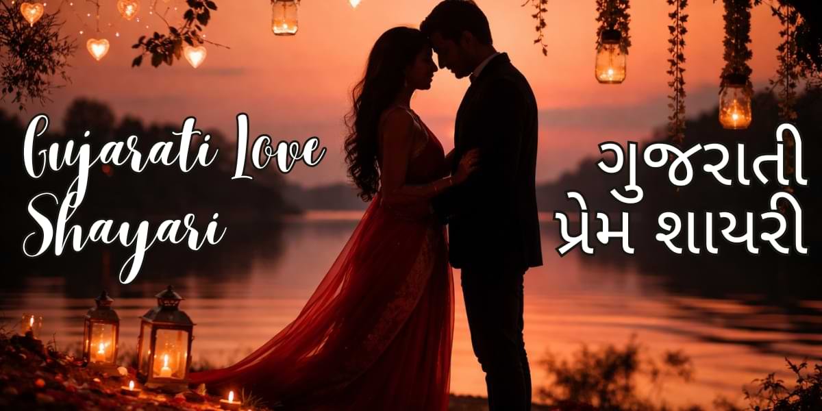 50+ Gujarati Love Shayari | ગુજરાતી પ્રેમ શાયરી