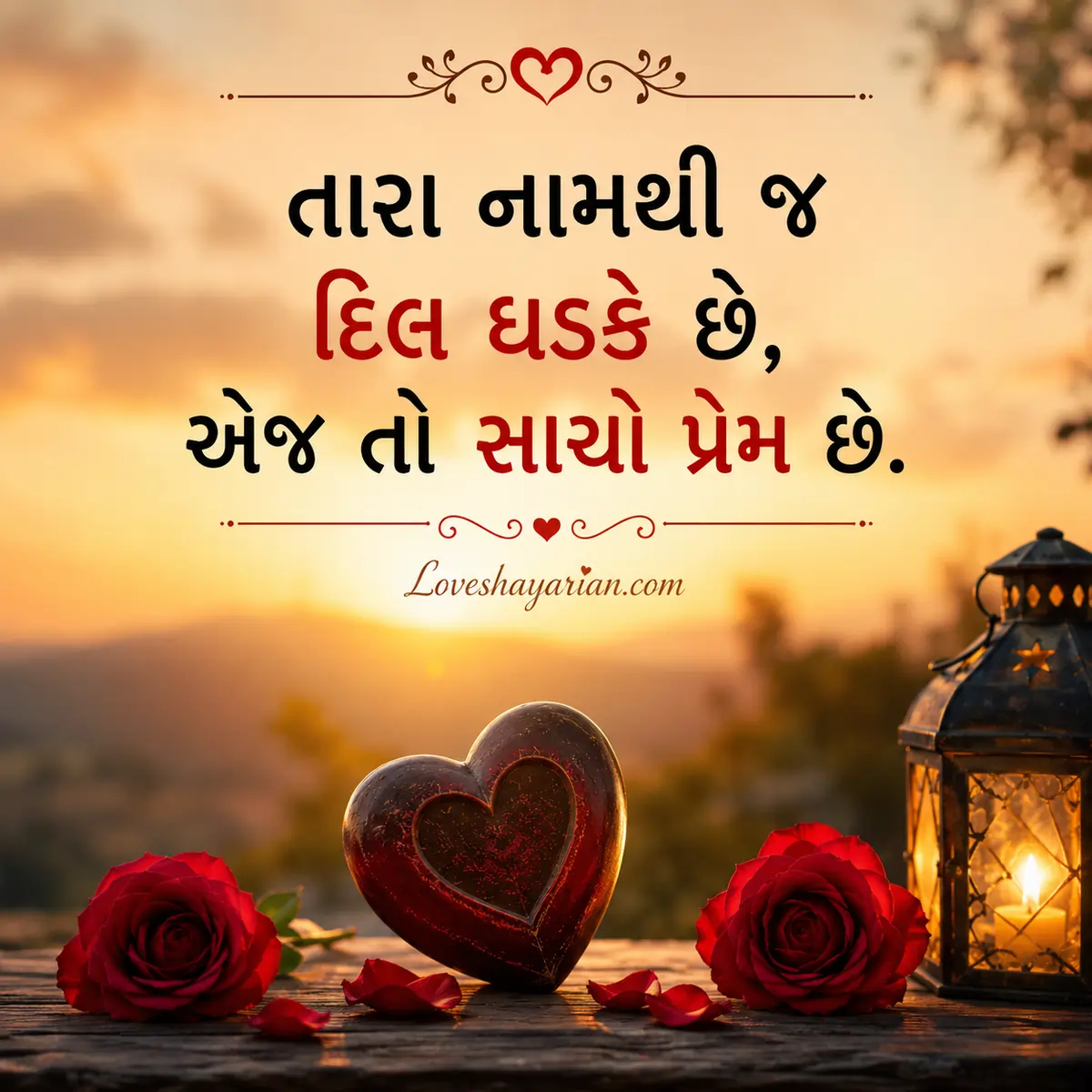 Gujarati Love Shayari