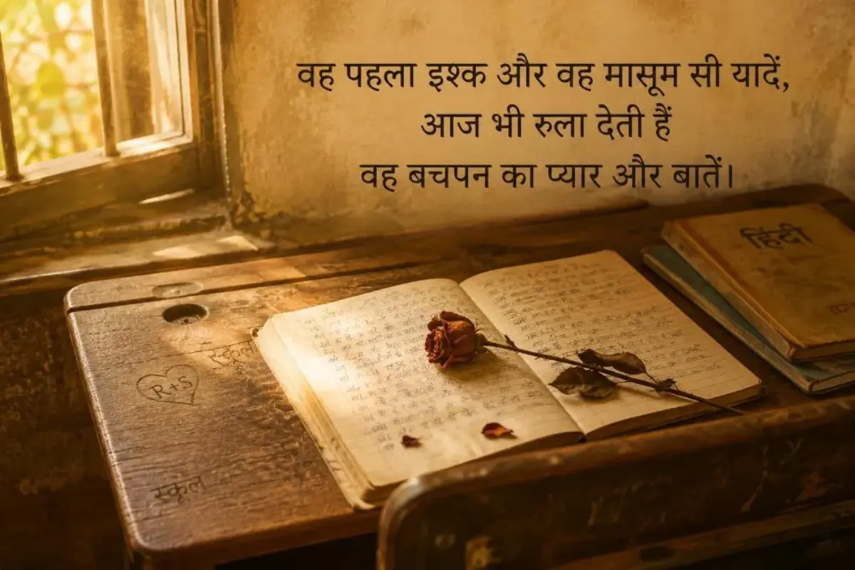 Pehla Ishq Shayari in Hindi