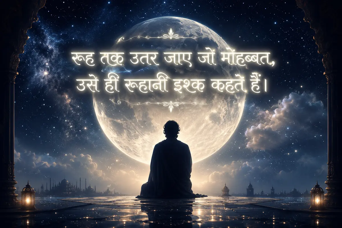 Ruhani Ishq Shayari