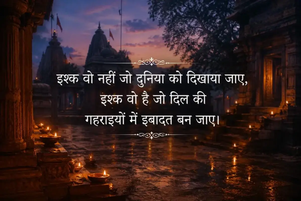 ishq shayari in hindi